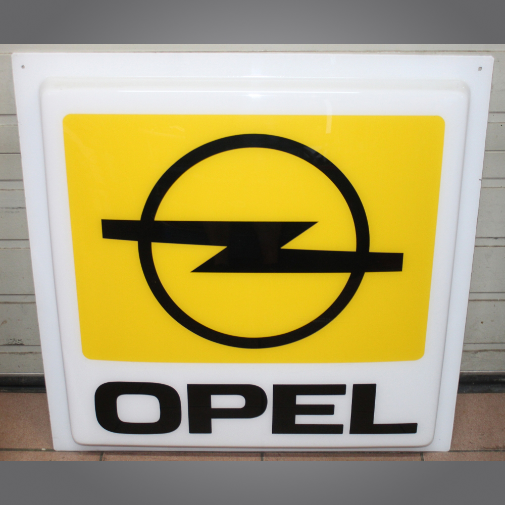 Opel-Plexi-Reklame