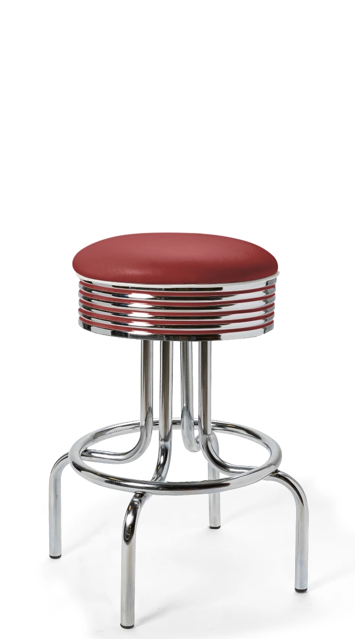 Airline Barstool WP66 Chrome Ruby BelAir Furniture kl