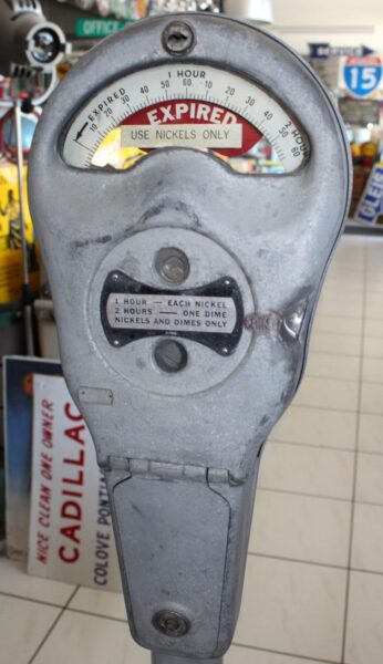 Parkuhr Park-O-Meter Nickels 2