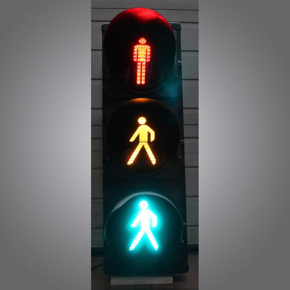 Strassenampel-Fussgänger