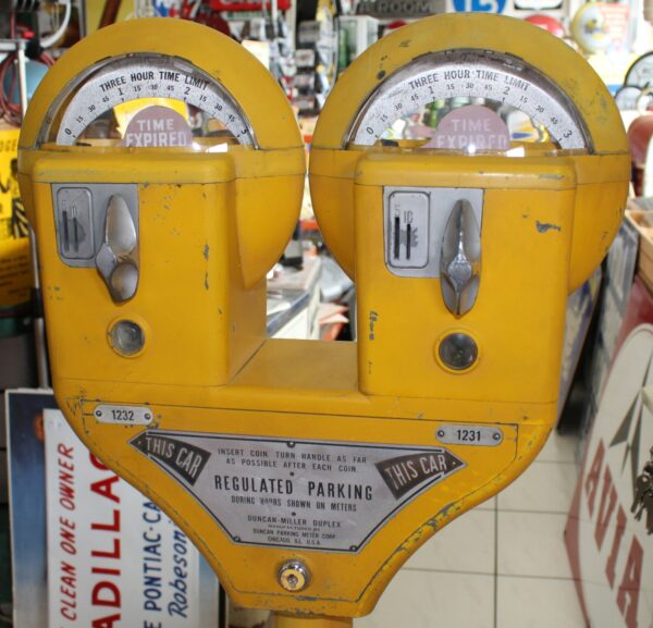 Parkuhr Doppel Duncan Nr.1232Nr.1231 1