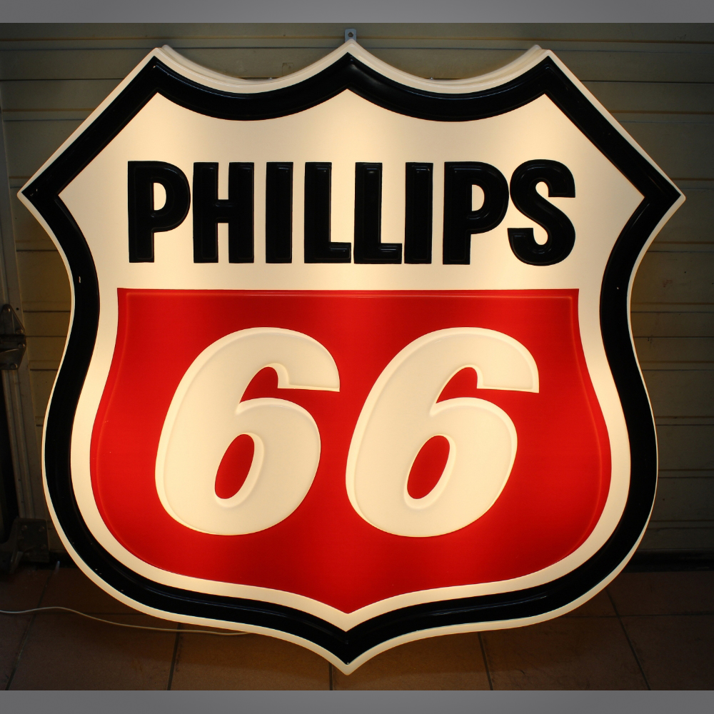 Phillips66-Leuchtreklame
