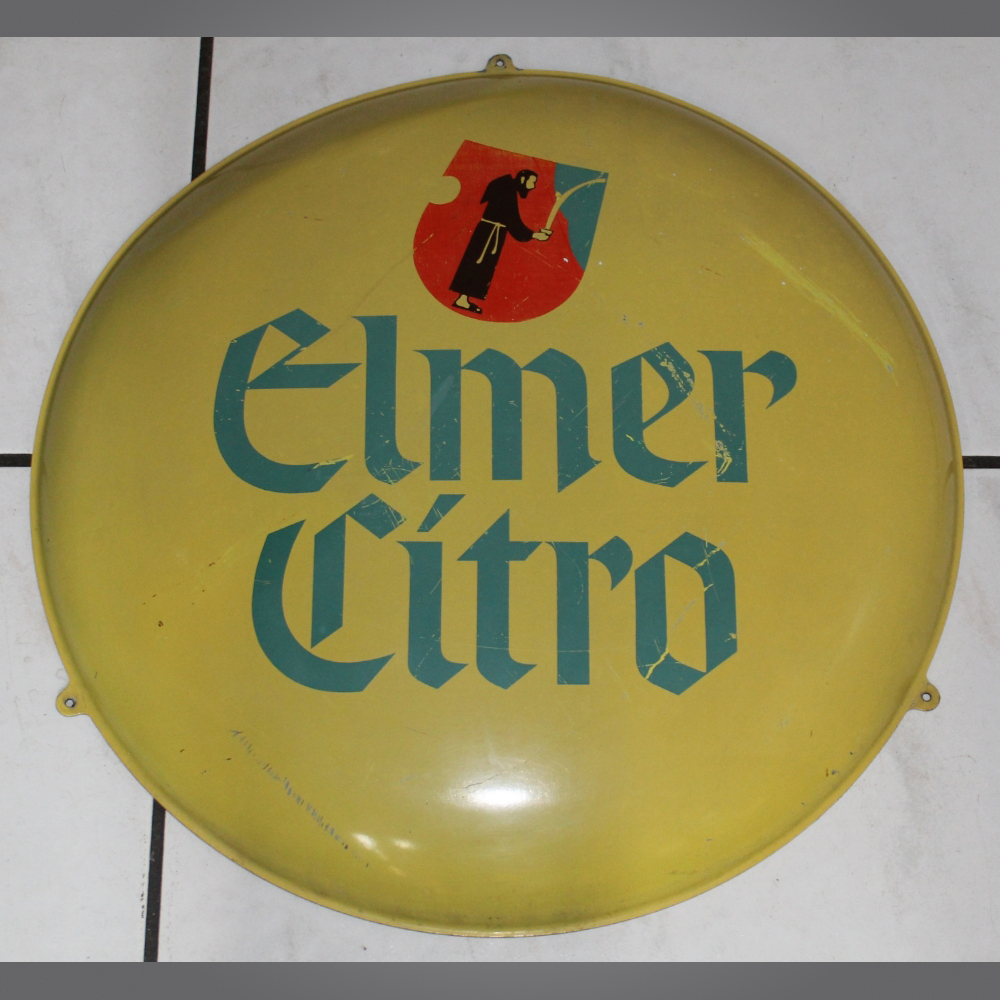 Elmer-Citro-Blechschild