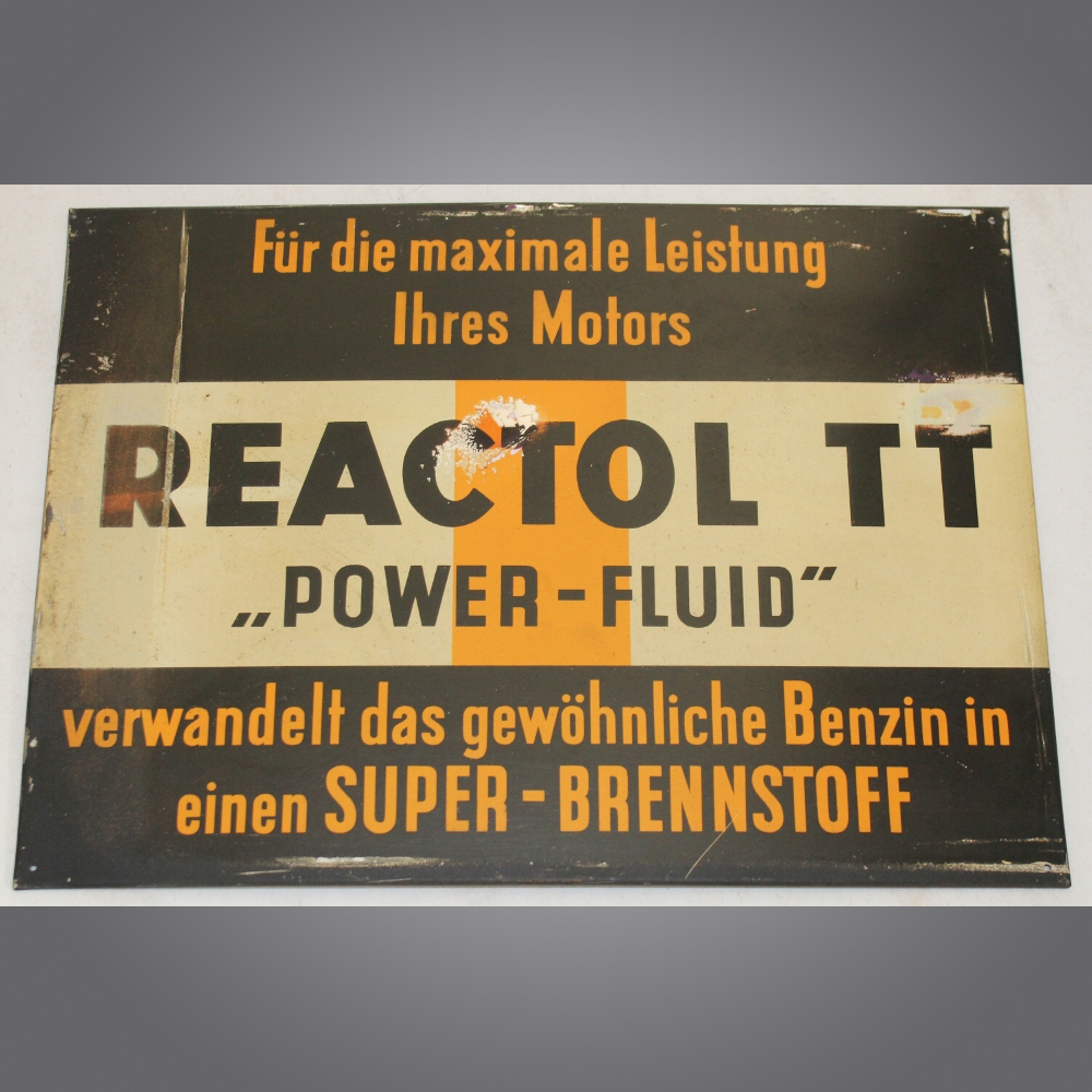 Reactol-TT-Power-Fluid-Blechschild
