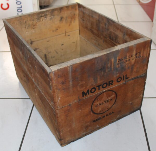 Caltex Holzkiste 1