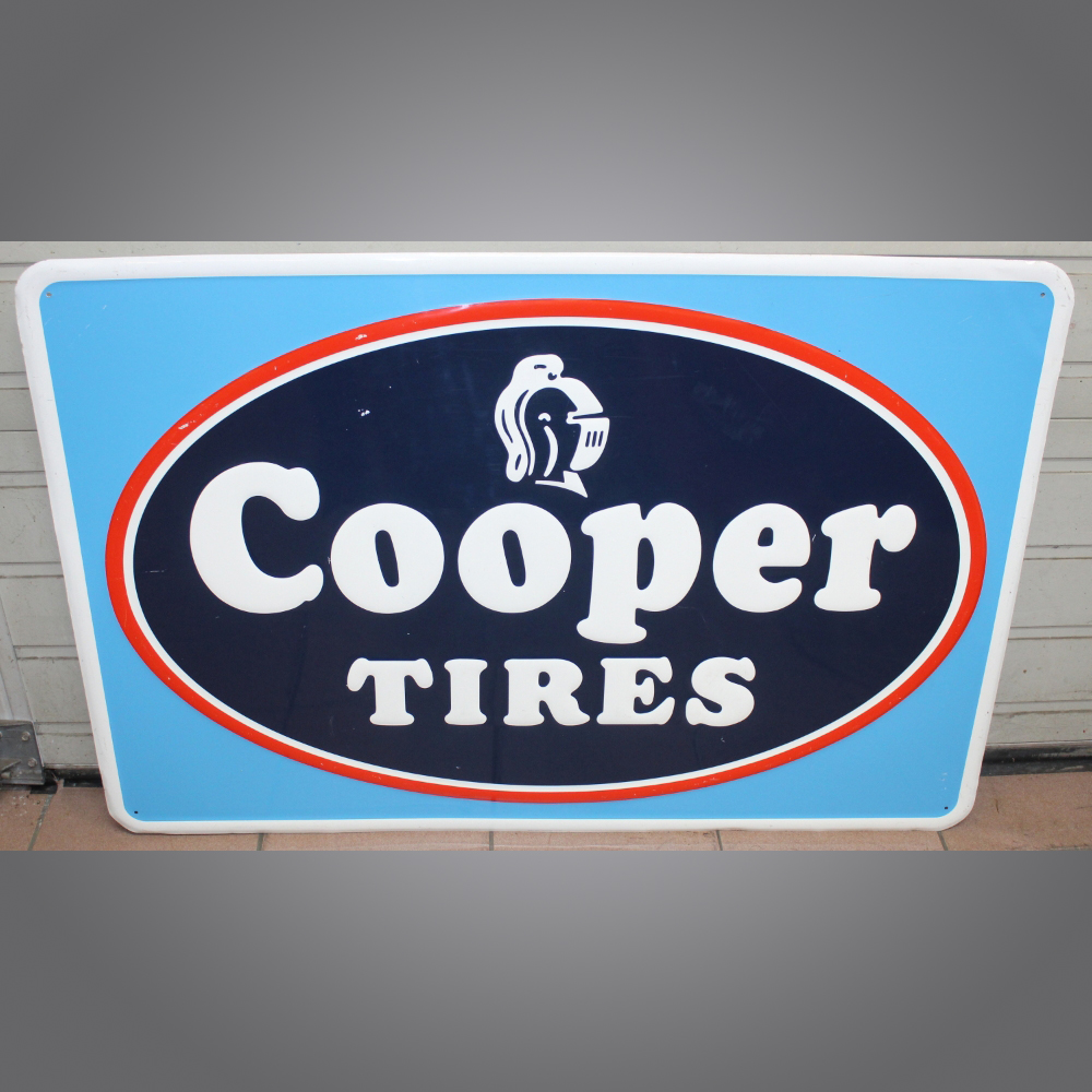 Cooper-Tires-Blechschild