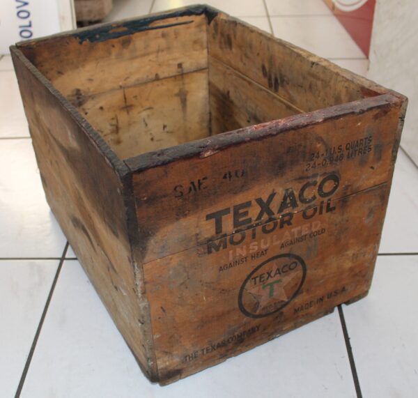 Texaco Holzkiste 1