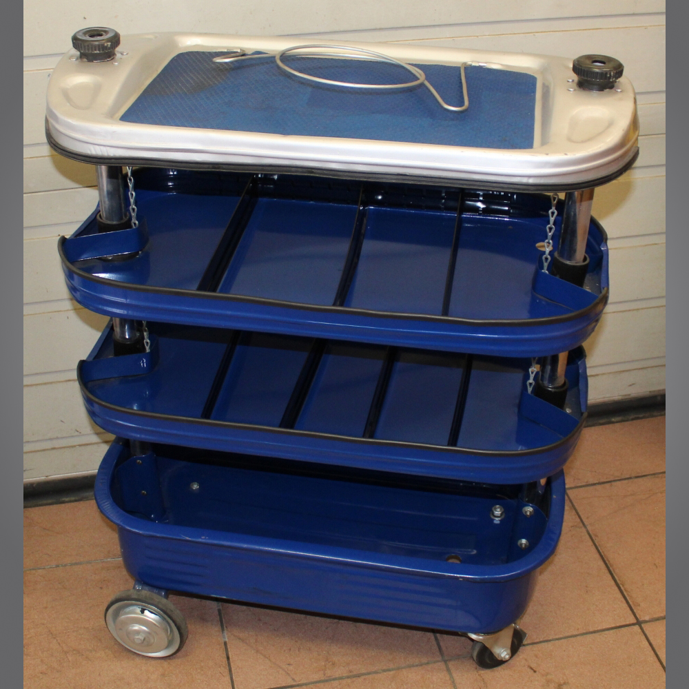 Werkzeugwagen-Blau