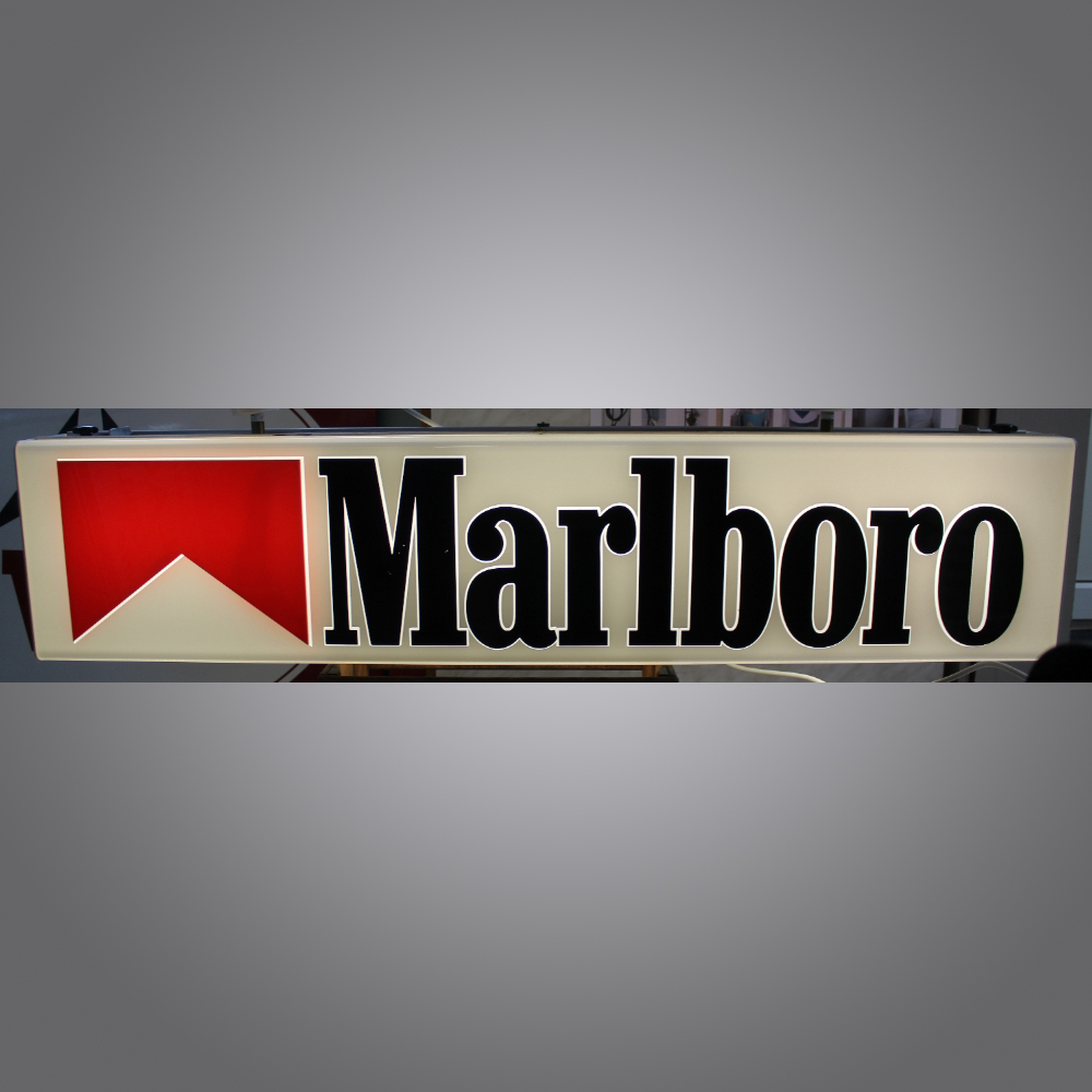 Marlboro-Thekenleuchte