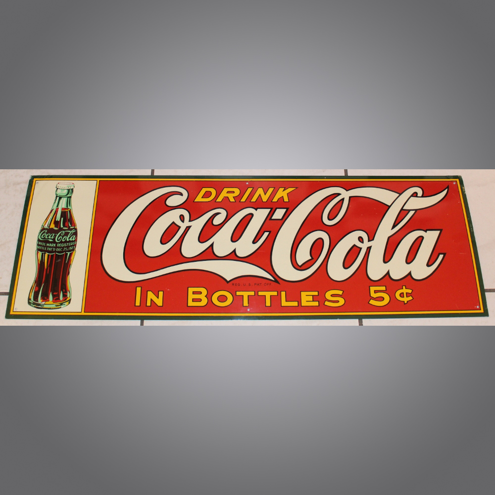 Coca-Cola-Drink-In-Bottles-5c-Blechschild