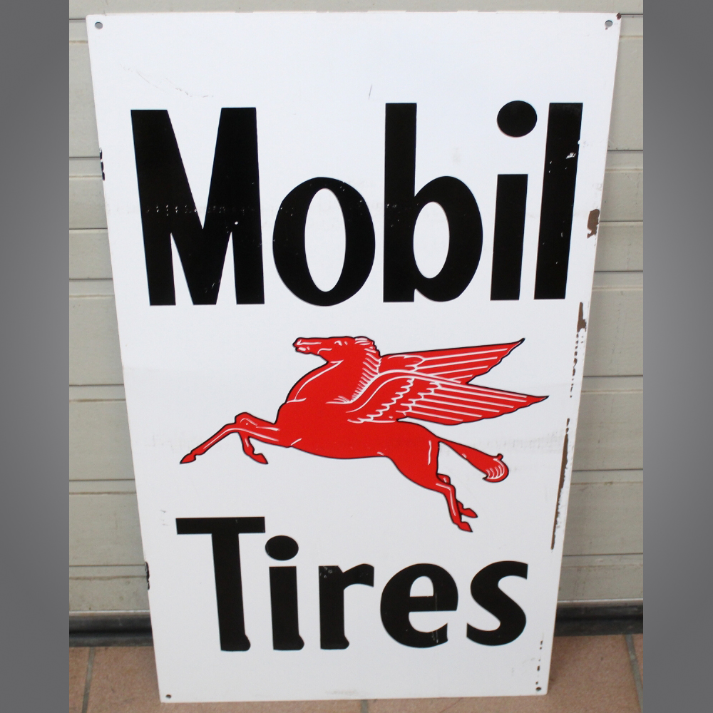 Mobil-Tires-Blechschild