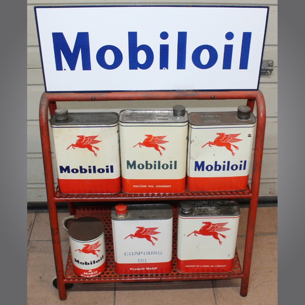 Mobiloil-Oelständer