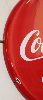 Coca Cola Trink Limonade Emailschild 3