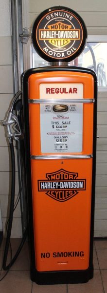 Harley Davidson Gilbarco396 Gaspump Restauration
