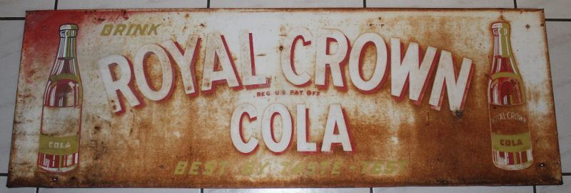 Royal Crown Cola Drink Blechschild 1